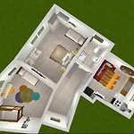 Summer Square - 2 Bedrooms Retro Flat With Great Location, 1st Fl Апартамент *